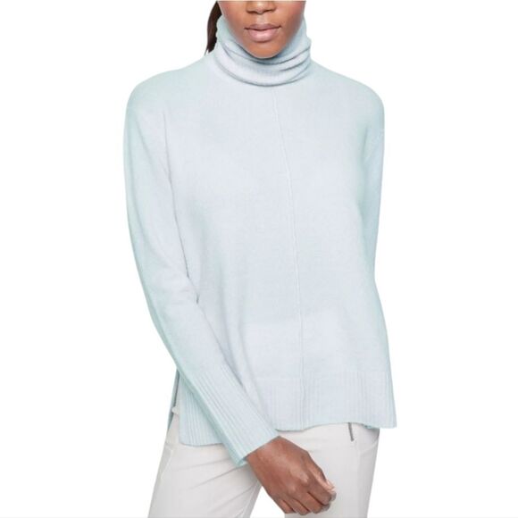 Athleta Transit Pullover Turtleneck Sweater Light Blue #383873 Size‎ XS - Picture 1 of 10